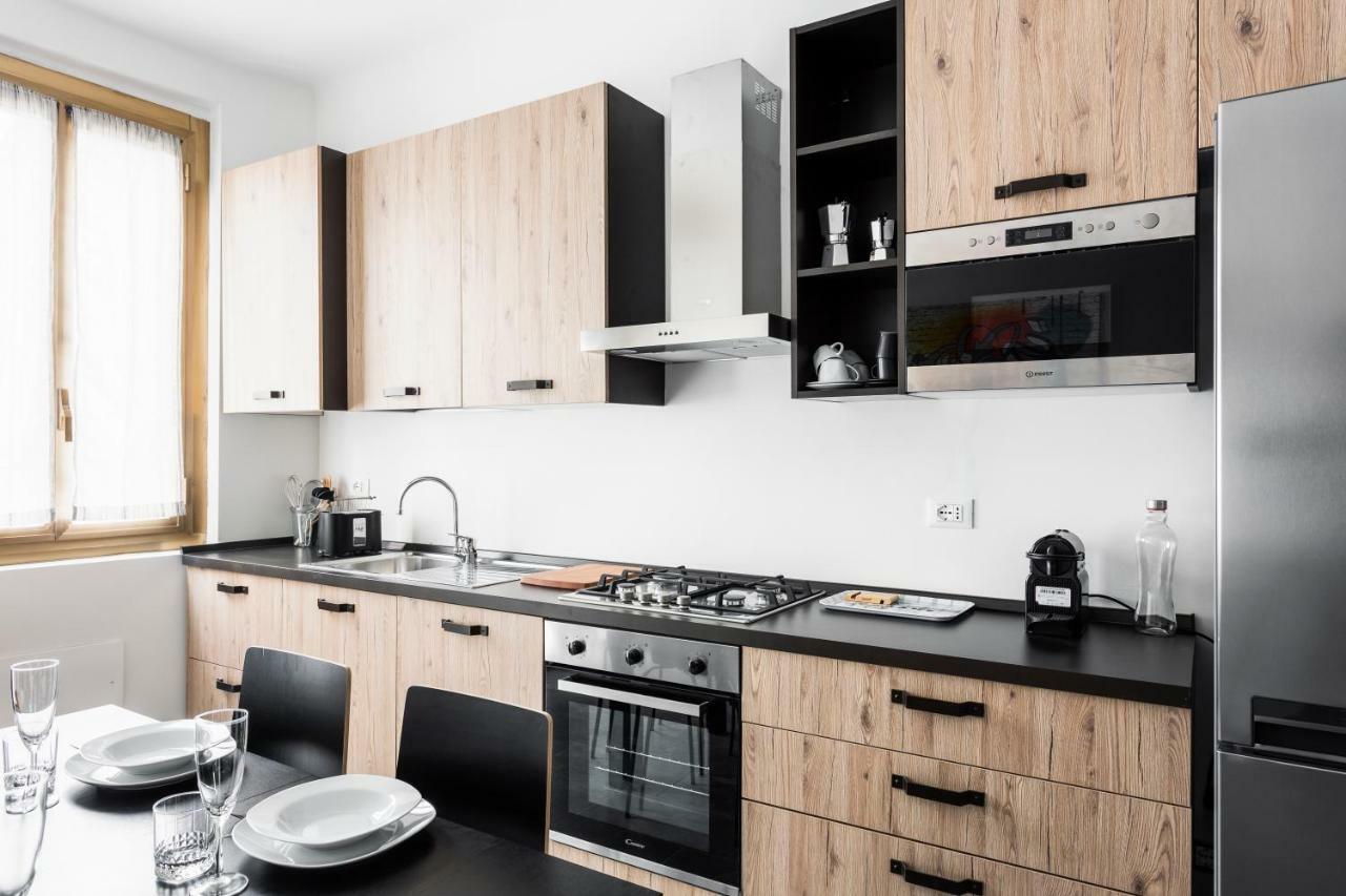 Comfortable Family Group Apartment Via Paruta Milán Exteriér fotografie